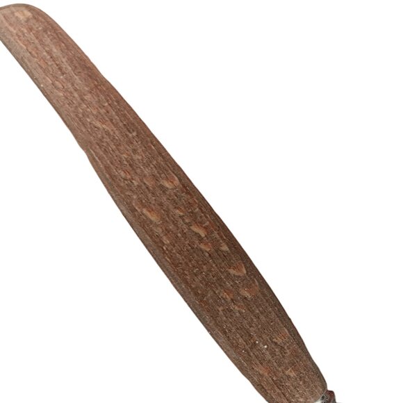 Vintage Glosswood Cutlery Tableware 6 Steak Knives 6 Forks Wood Handle & Box - Picture 13 of 14